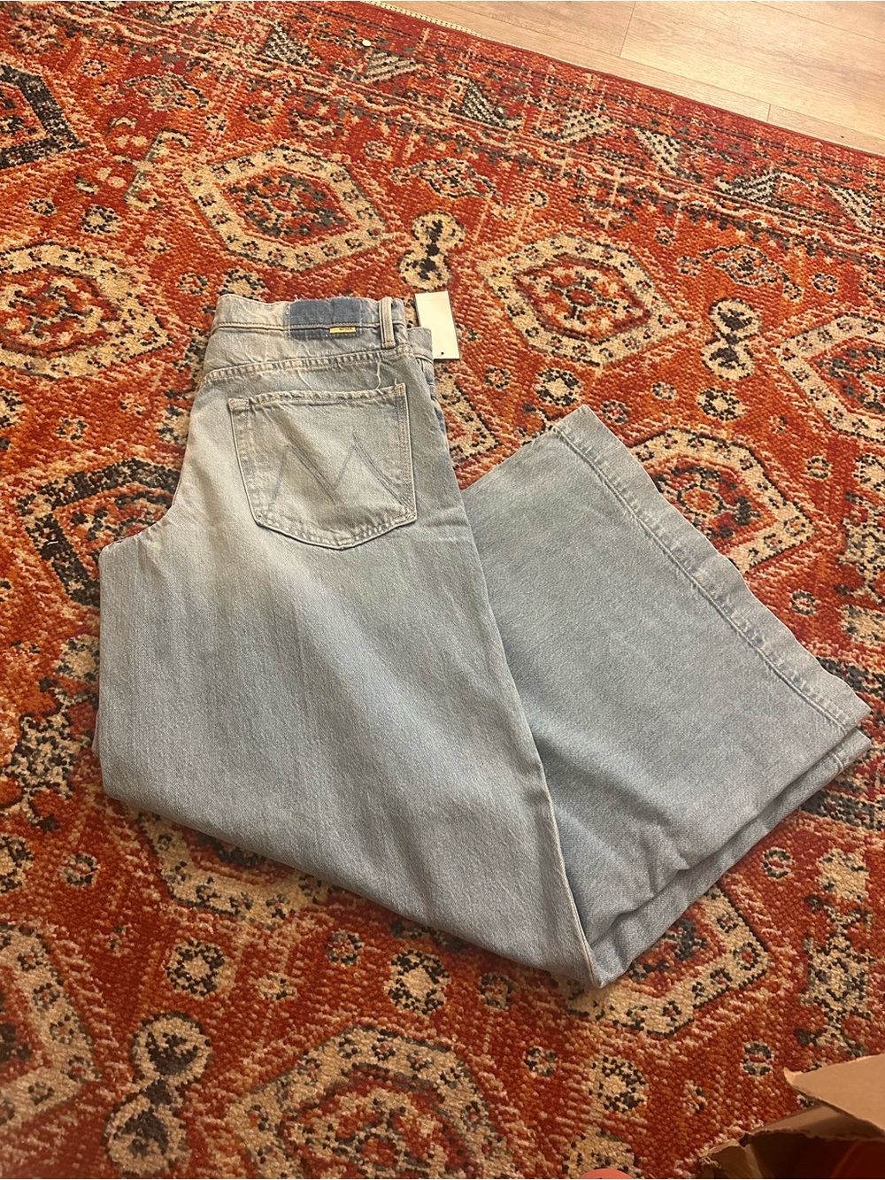 Mother the headliner sneak jeans